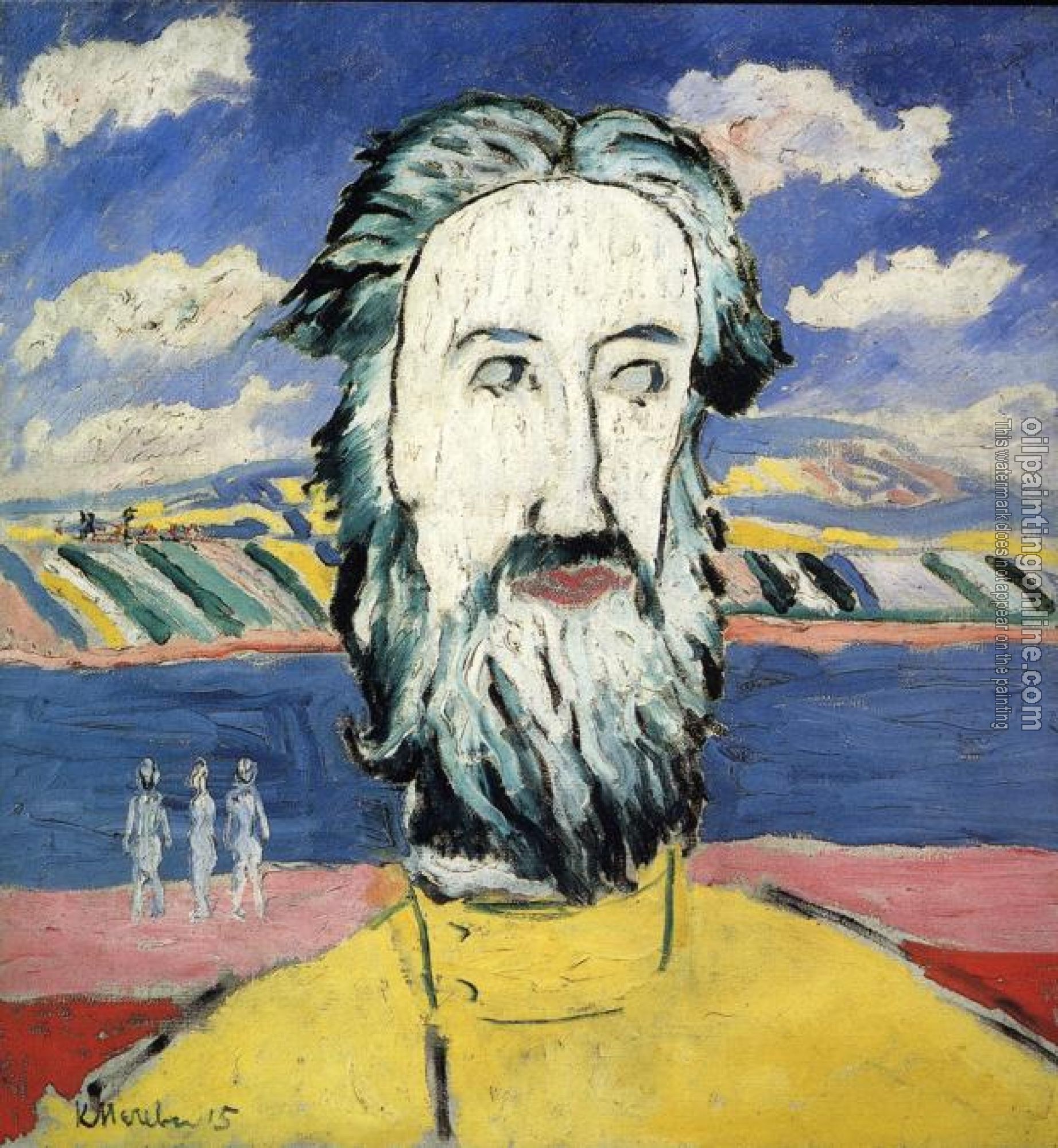 Kazimir Malevich - Head of Peasant II